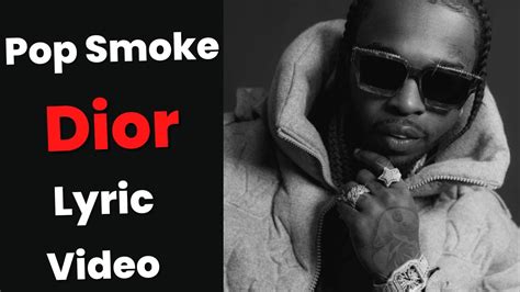 pop smoke dior lyrics|Pop Smoke type lyrics.